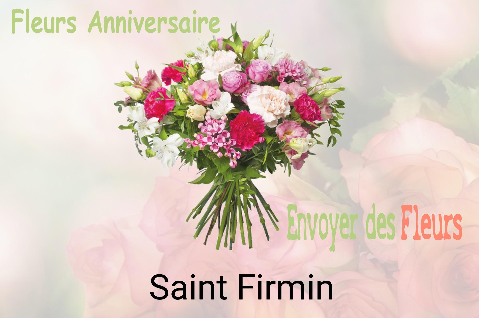 Bouquet de fleurs d’anniversaire livré à Saint-Firmin
